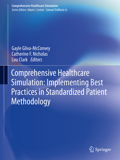 Title details for Comprehensive Healthcare Simulation by Gayle Gliva-McConvey - Available